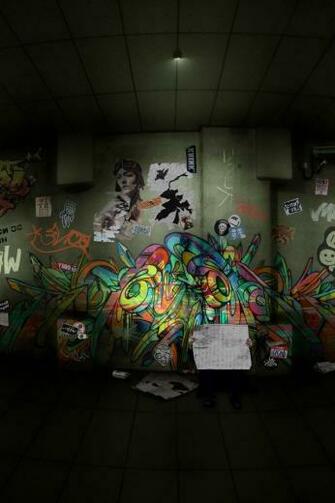 Abstract Graffiti iPhone HD Wallpaper