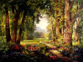 Mystical Forest Wallpaper