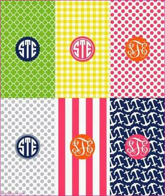 How Chic It Is Spice Up Your Desktop Monogram Style