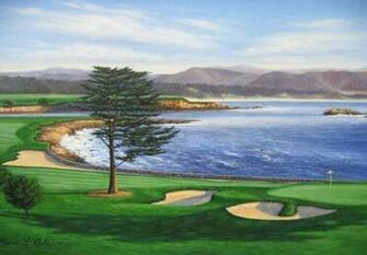 Pebble Beach Is A Small Coastal Resort Destination Photos Collection