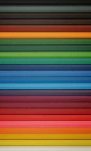 X Mobile Wallpaper Rainbow Lines