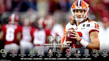 Clemson Schedule Wallpaper Sports Talk