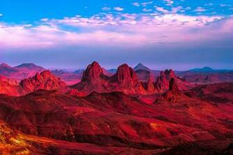Wallpaper Africa Sahara Algeria Crag Nature Desert Sky