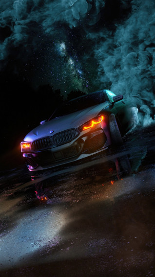 Aesthetic Bmw Neon Wallpaper Mobcup