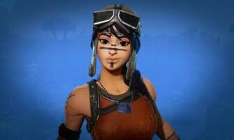 Renegade Raider Fortnite Skin War Painted Female Pilote