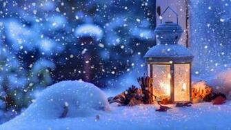 Wallpaper Christmas Snow Winter Light