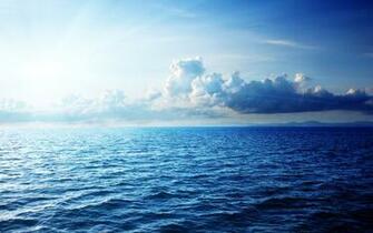 Caribbean Sea Beautiful Clouds HD Wallpaper