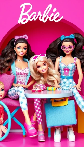 Barbie Pink Background