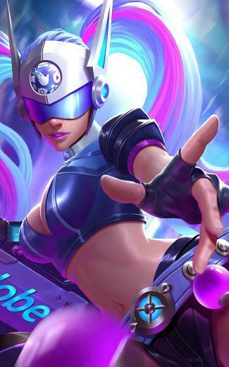 Blue Spectre Layla Mobile Legends Pure 4k Ultra HD