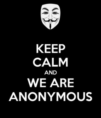 Keep Calm And We Are Anonymous Carry On Image