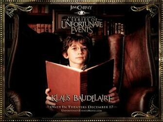 Klaus Baudelaire Wallpaper A Series Of Unfortunate Events