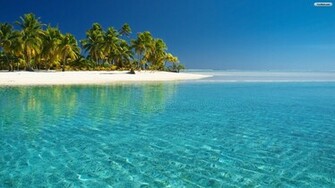 HD Tropical Island Beach Paradise Wallpaper And Background