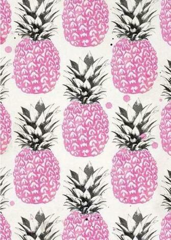 Pink Pineapple Background iPhone Background