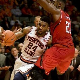 Illinois Vs Nebraska Final Score Rayvonte Rice Leads Illini To