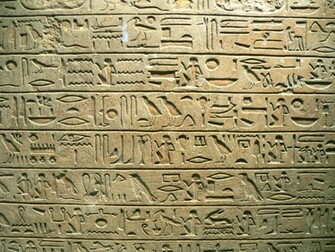 Egyptian Hieroglyphics Wallpaper