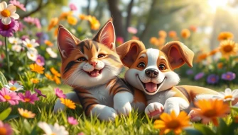Cat And Dog Wallpaper