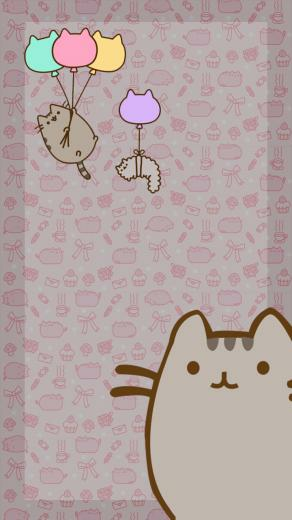 We Love Pusheen Smartphone Wallpaper By Myrellibelli On