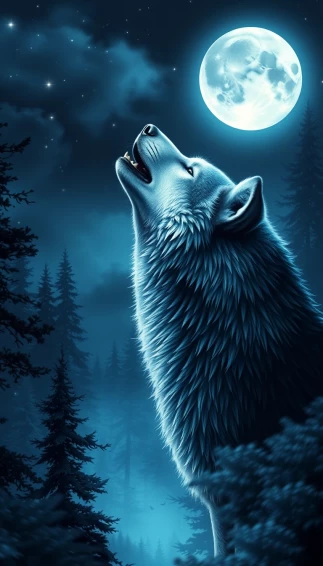 Really Cool Wolf Wallpaper