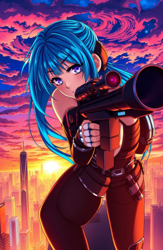 Anime Sniper Wallpaper