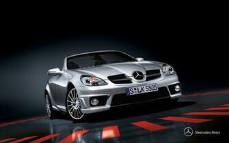 Mercedes Benz Slk Roadster Automotive Wallpaper Traffic