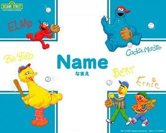 Sesame Street Learn Japanese Wallpaper