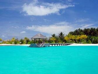 Male Atoll Island Beach Desktop Pc And Mac Wallpaper