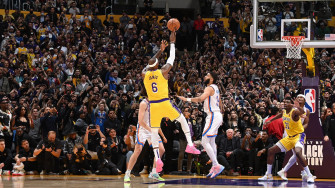 Lakers May Have Conceded To Okc But King Was Crowned All Time