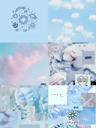Blue Aesthetic Wallpaper iPhone