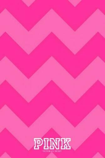 Vs Pink Chevron iPhone Wallpaper