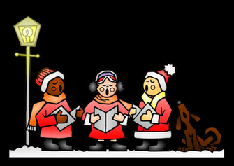 Animated Christmas Carolers Clipart Image Gallery For