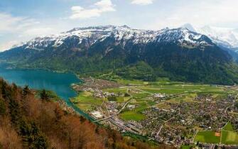 Interlaken Switzerland Oc Wallpaper