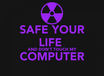 Danger Do Not Touch Wallpaper My Computer