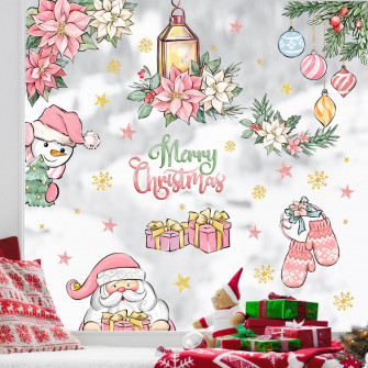 Amazon Yovkky Pcs Merry Christmas Window Clings Sheets