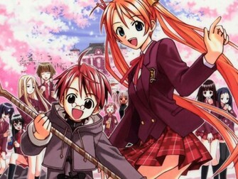 Mahou Sensei Negima Wallpaper