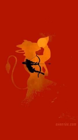 Shri Ram And Hanuman HD Wallpaper Lord Shiva Painting