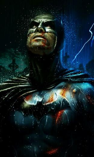 A Badly Hurt Batman Jpg Phone Wallpaper By Twifranny