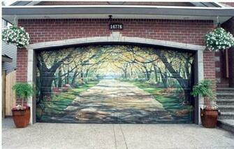 Opening Garage Door Wallpaper Picswallpaper