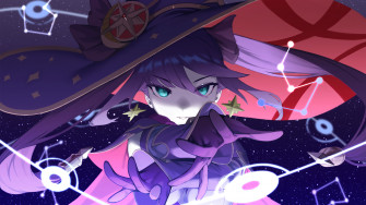 Mona Genshin Impact HD 4k Wallpaper