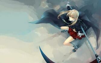 Wallpaper Anime Girl Air Guns Coat Commitment