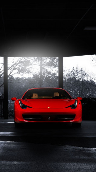 Ferrari iPhone Wallpaper Car