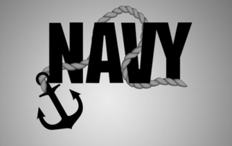 Navy Rope And Anchor By Xxdigipxx