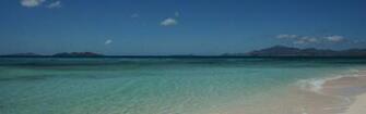 Island Beach Dual Monitor Wallpaper