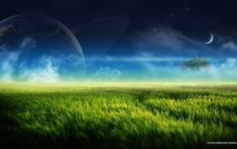 Digital Composite Landscape Fantasy High