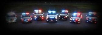 Police Lights Background Slide