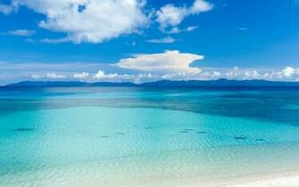Island Beach Panoramic 4k HD Desktop Wallpaper For