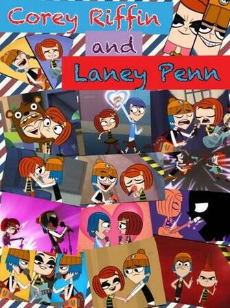 Grojband Corey Riffin And Laney Penn By Pokelyokohearts213