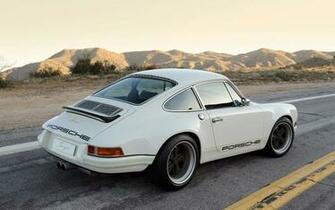 Singer Porsche White Super Cars HD Wallpaper