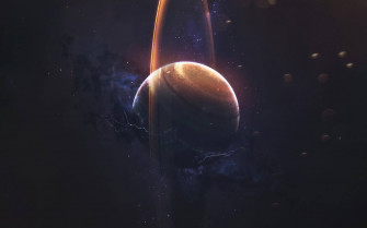 Saturn 4k Wallpaper