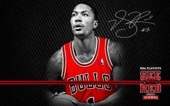 Playoffs See Red Wallpaper Chicago Bulls