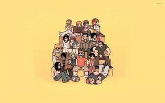 Scott Pilgrim Wallpaper Cartoon